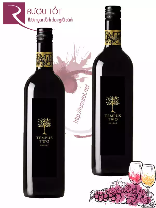 Rượu vang Tempus Two Pewter Varietal Shiraz