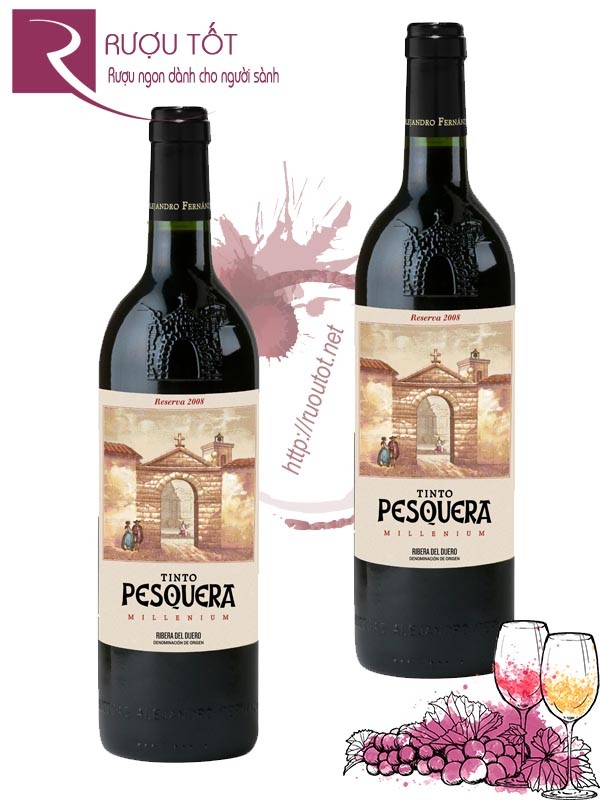 Rượu vang Tinto Pesquera Millenium Crianza Cao cấp
