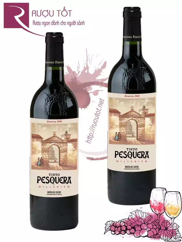 Rượu vang Tinto Pesquera Millenium Crianza