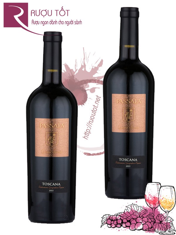 Rượu Vang Passaia Rosso Toscana