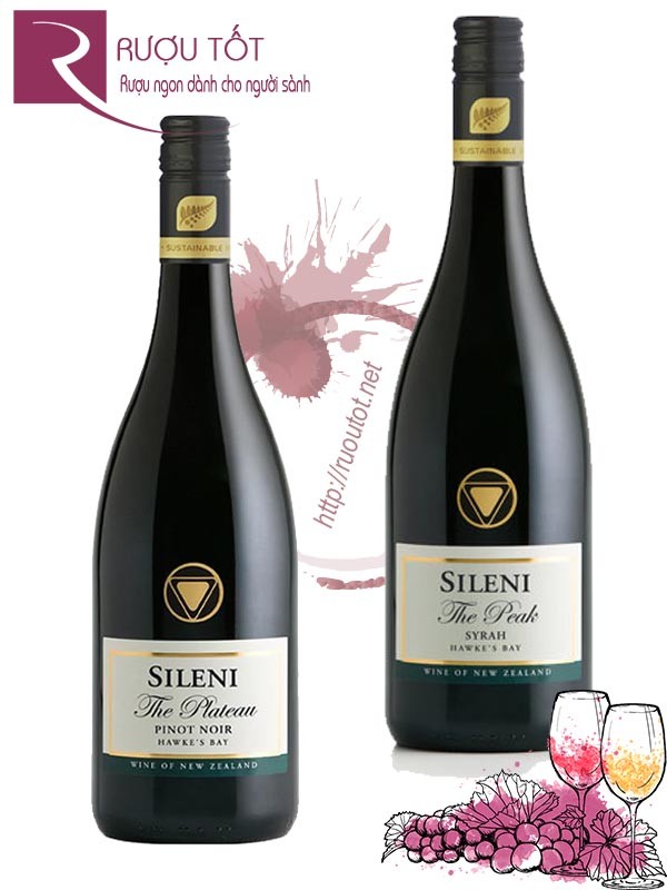 Rượu vang Sileni Estates Plateau Pinot Noir The Peak Syrah
