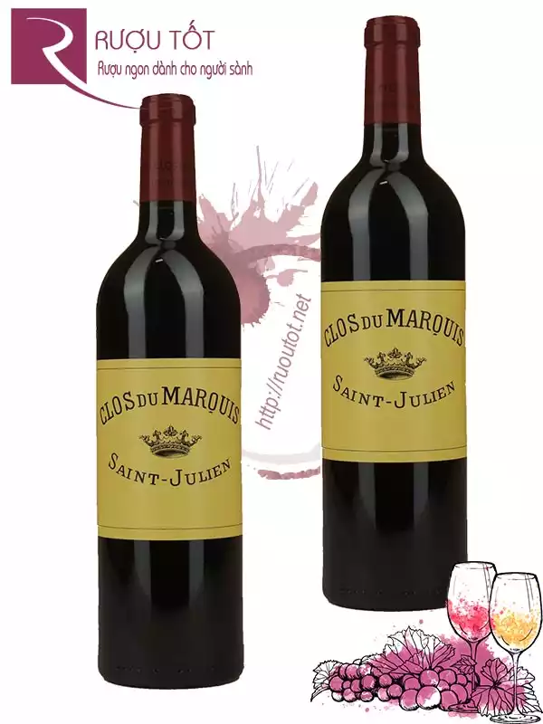 Vang Pháp Clos du Marquis Saint Julien Thượng hạng