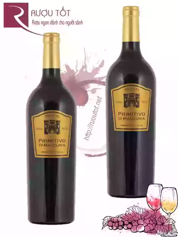 Rượu Vang Torri d'oro Primitivo di Manduria Thượng hạng