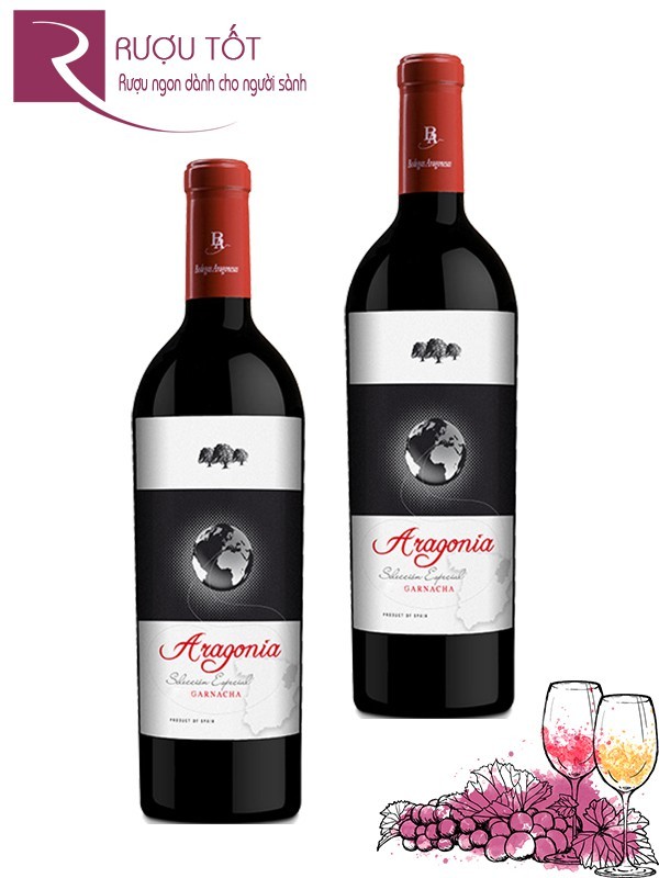 Rượu vang TBN Aragonia Garnacha