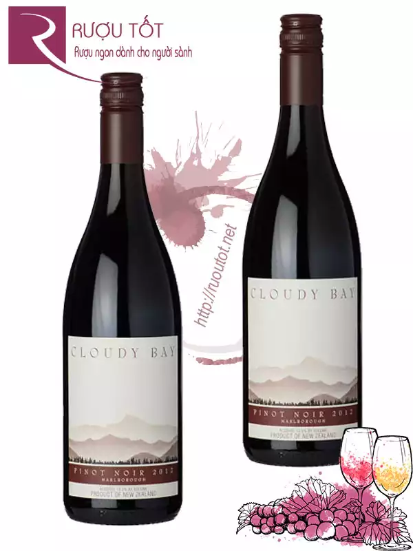 Rượu vang Cloudy Bay Pinot Noir Marlborough