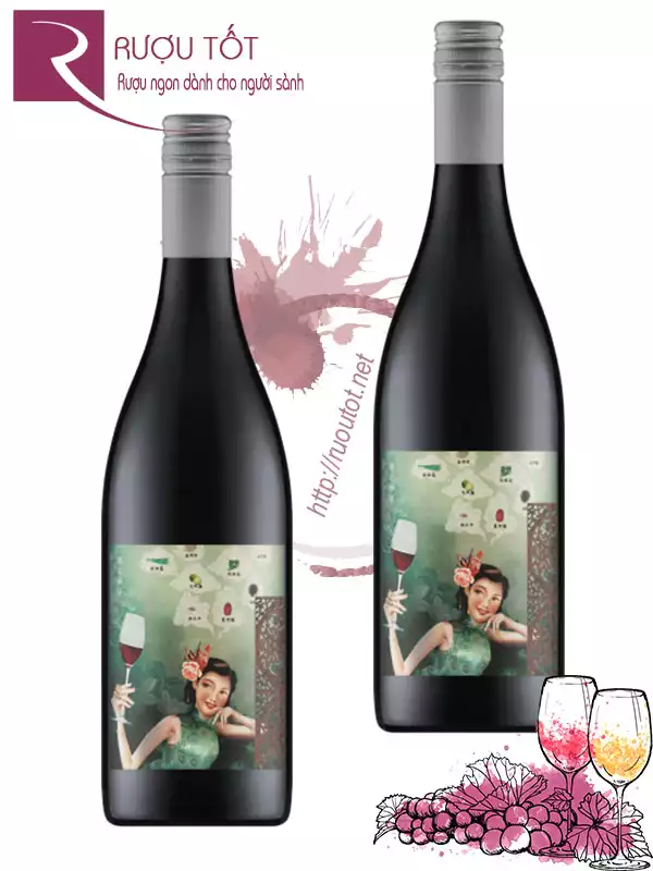 Rượu vang Princess Butterfly McPherson Shiraz Tempranillo Hảo hạng