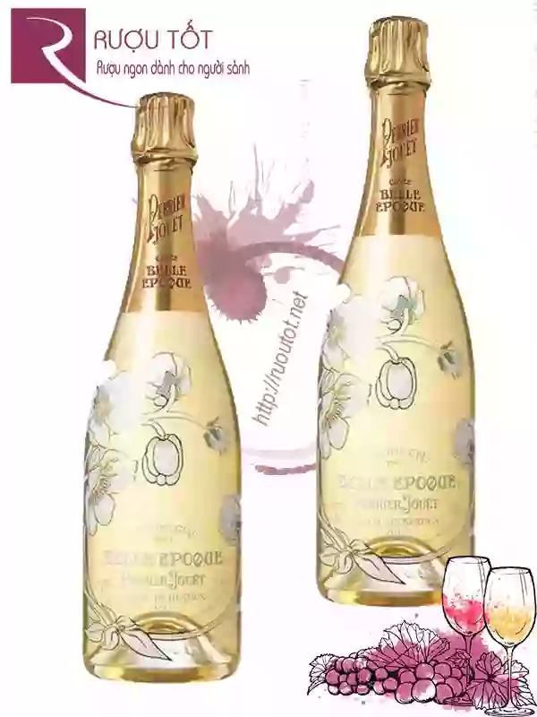 Rượu Champagne Pháp Belle Epoque Perrier Jouet Blanc de Blancs