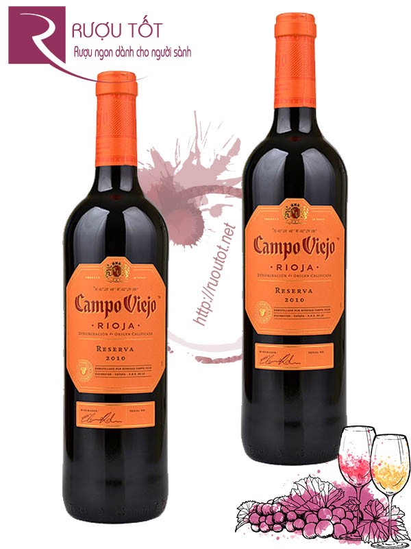 Rượu vang Campo Viejo Reserva Rioja Hảo hạng