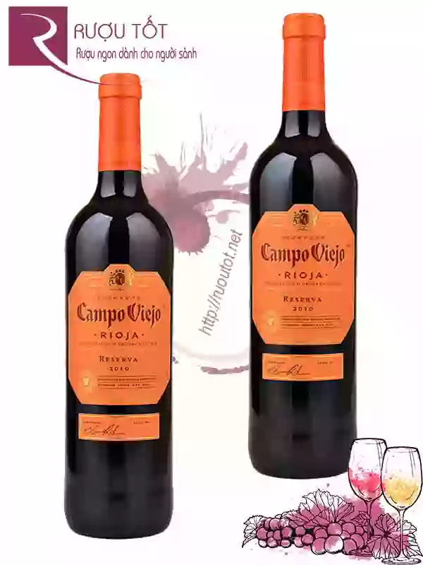 Rượu vang Campo Viejo Reserva Rioja Hảo hạng
