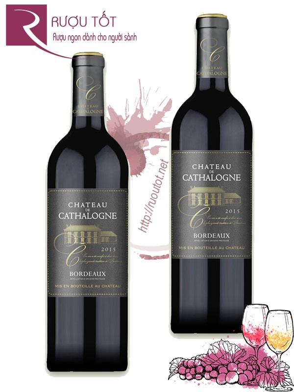 Rượu vang Château Cathalogne Bordeaux Red