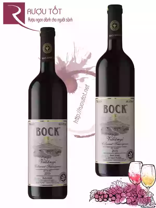 Rượu vang Bock Villany Cabernet Sauvignon Chiết khấu cao