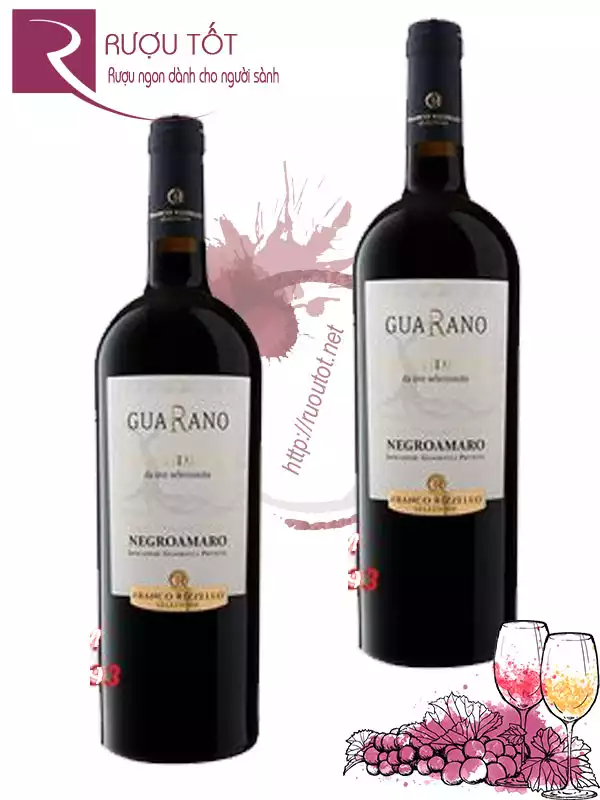 Vang Ý Guarano Franco Rizzello Appassimento Negroamaro IGT Cao cấp