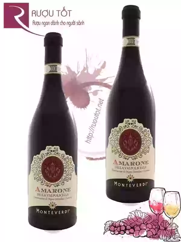 Vang Ý Monteverdi Amarone della Valpolicella Giá rẻ
