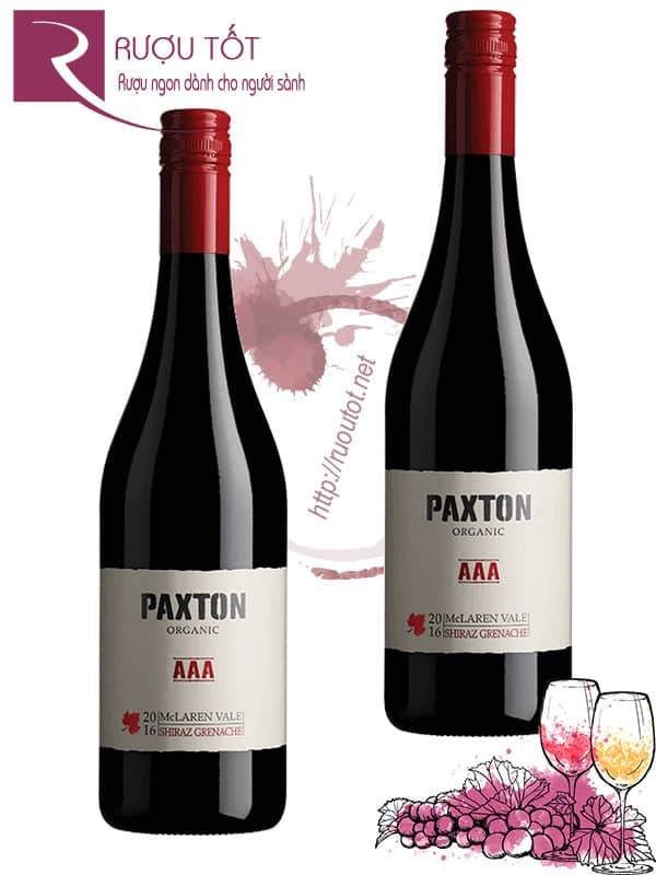 Rượu vang Paxton AAA Shiraz Grenache Chiết khấu cao