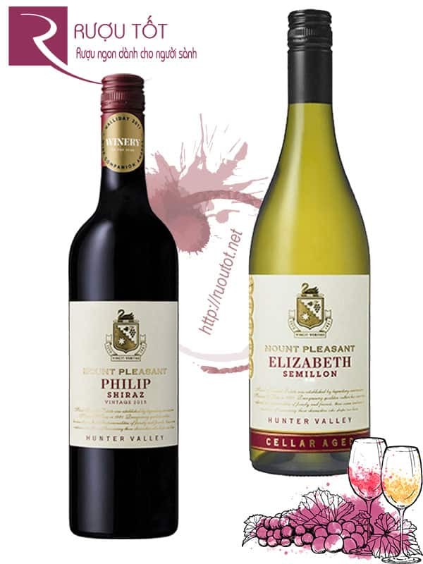 Rượu vang Mt Pleasant Elizabeth - Philip Hunter Valley Chiết khấu cao