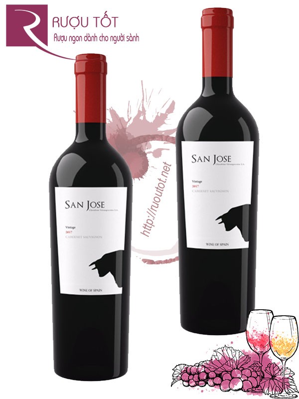 Rượu Vang San Jose Cabernet Sauvignon 13,5% Thượng hạng