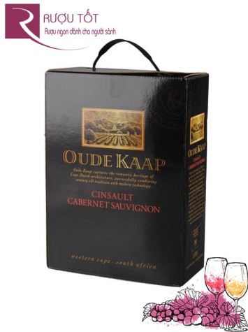 Rượu vang bịch Oude Kaap Cinsault Cabernet Sauvignon 3l Cao Cấp