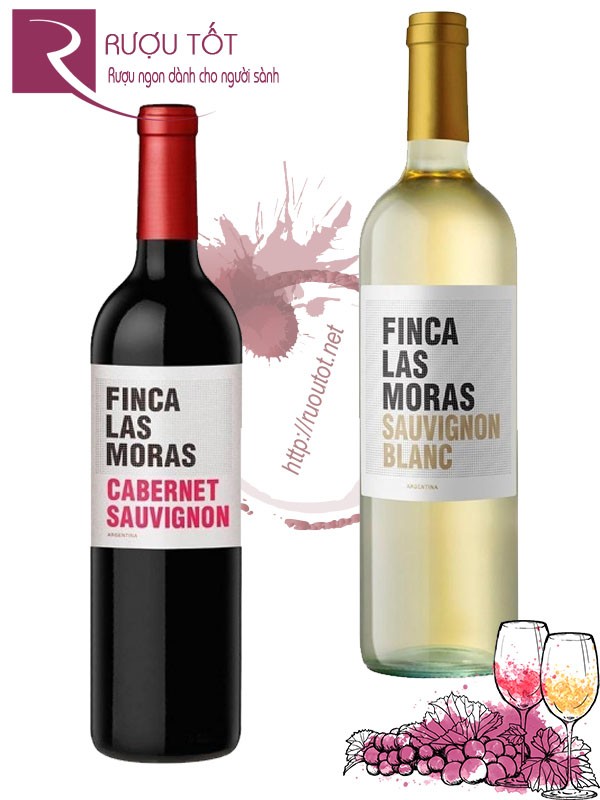 Rượu Vang Finca las Moras Varietales (Red - White)