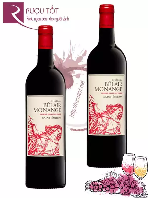 Rượu Vang Château Bélair Monange Saint Emilion Grand Cru Classe