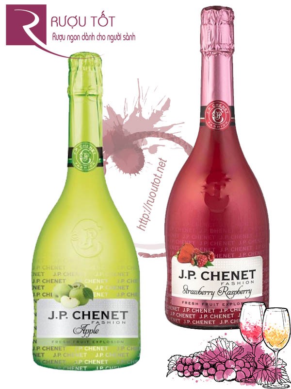 Rượu Vang JP Chenet Fashion (Apple - Strawberry Raspberry) Cao cấp