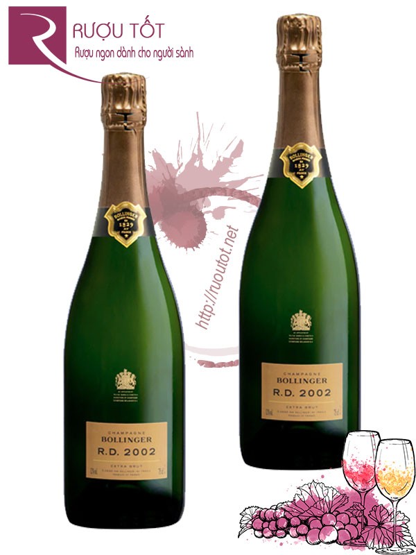 Champagne Pháp Bollinger RD Extra Brut Cao cấp