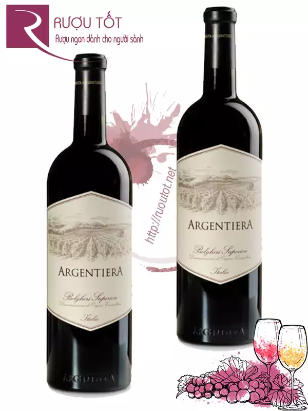 Vang Ý Argentiera Bolgheri Superiore DOC Cao cấp