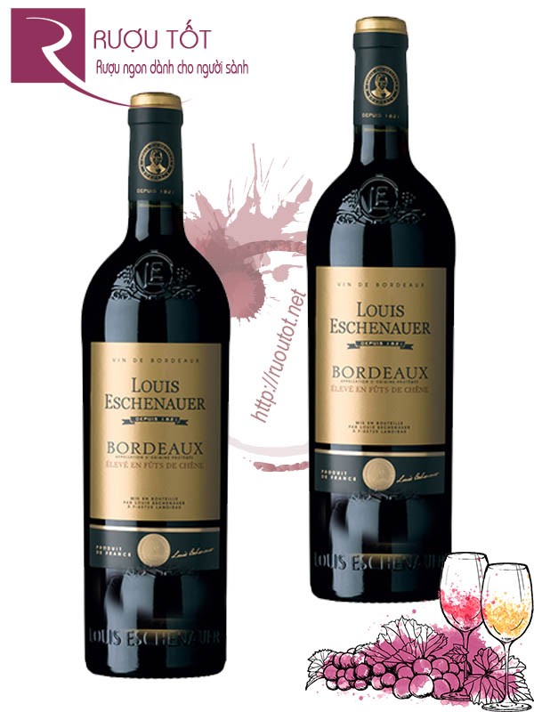 Rượu Vang Louis Eschenauer Bordeaux Barriq Rouge Cao Cấp