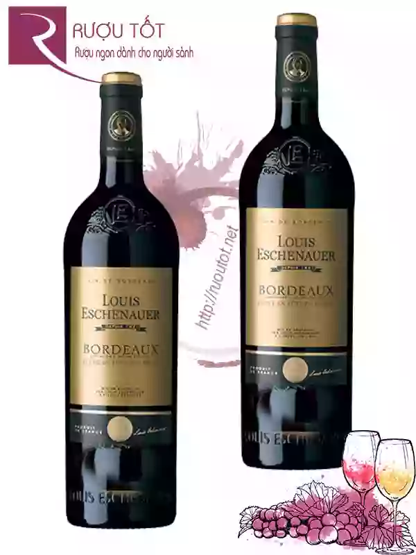 Rượu Vang Bordeaux Louis Eschenauer Eleve Fut de  Chene