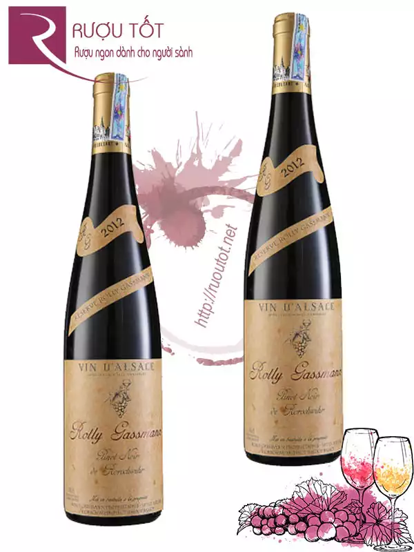 Vang Pháp Rolly Gassmann Pinot Noir De Rorschwihr Cao cấp