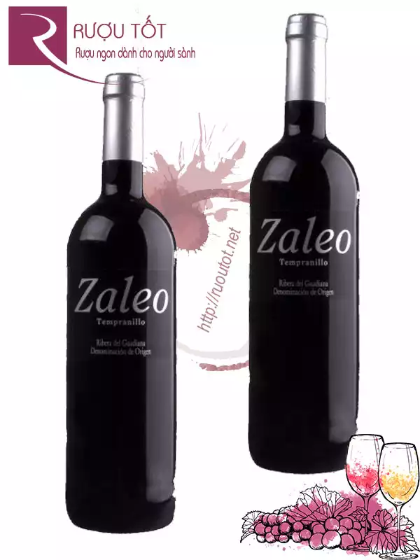 Rượu Vang Zaleo Tempranillo Ribera del Guadiana