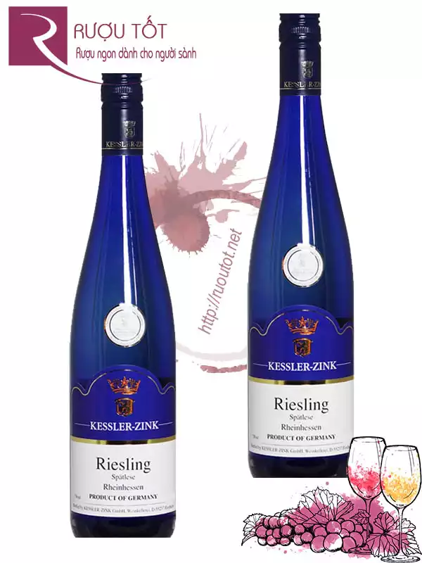 Rượu vang Spatlese Blue Edition Riesling Kessler-Zink Chiết khấu cao