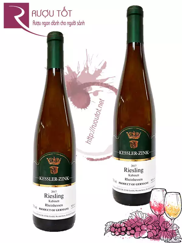 Rượu vang Riesling Kabinett Kessler-Zink Chiết khấu cao