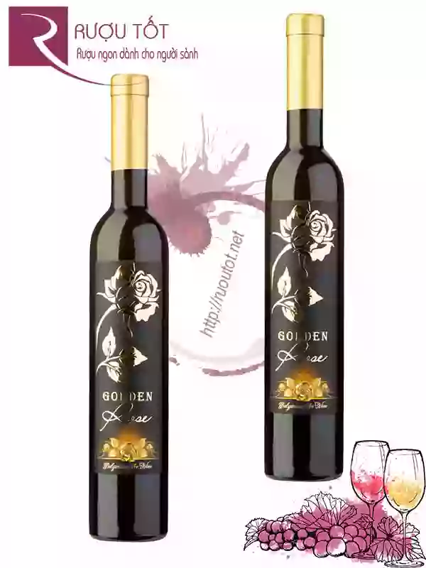 Rượu vang Golden Rose Ice Wine - Vang ngọt hấp dẫn