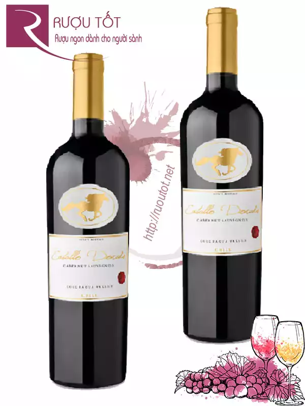 Vang Chile Caballo Dorado Varietal Cabernet Sauvignon Chiết khấu cao