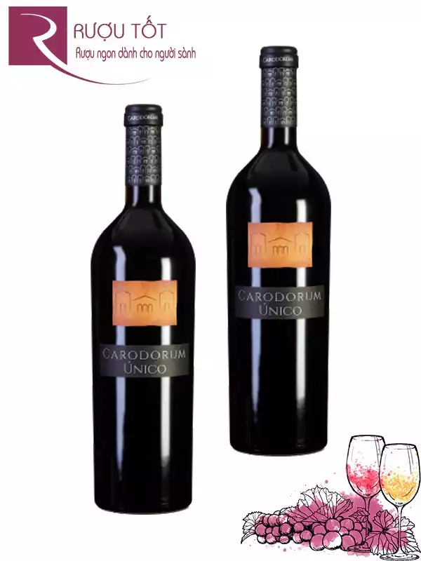 Rượu vang Carodorum Unico Tempranillo Cao cấp