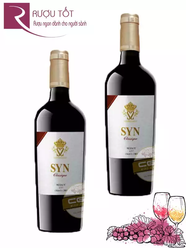 Vang Chile SYN Classique Merlot Thượng hạng