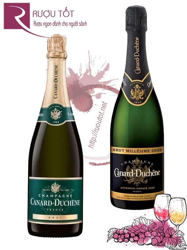 Rượu Champagne Canard Duchene Brut/ Millesime Vintage Hảo hạng