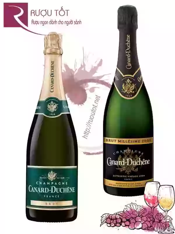 Rượu Champagne Canard Duchene Brut/ Millesime Vintage Hảo hạng