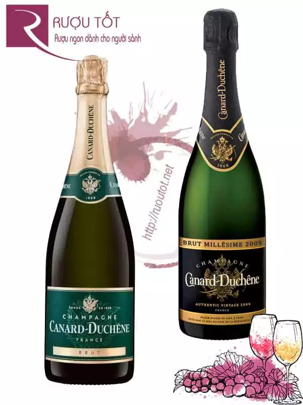 Rượu Champagne Canard Duchene Brut/ Millesime Vintage