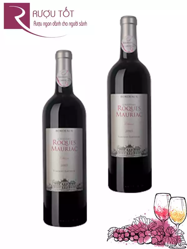 Vang Pháp Chateau Roques Mauriac Grand AOC Bordeaux Superieur