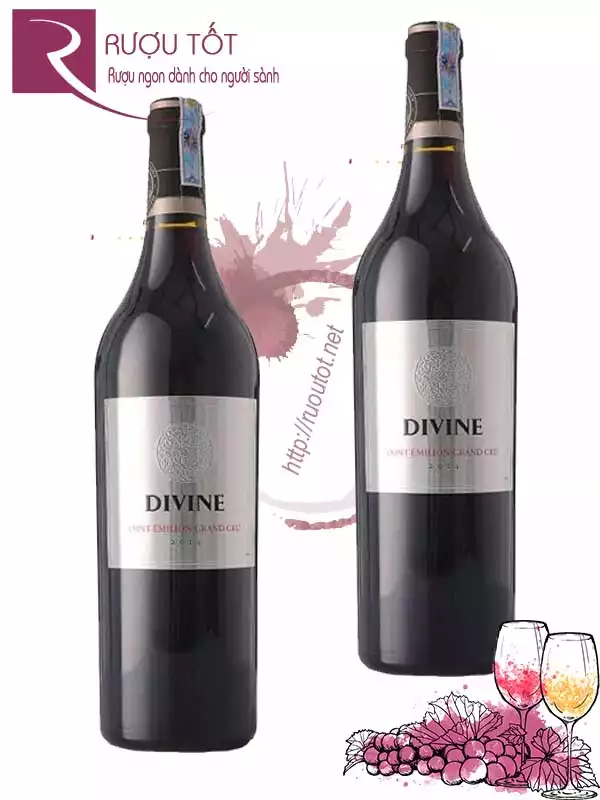 Vang Pháp Divine Saint Emilion Grand Cru Cao cấp