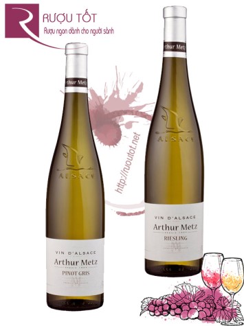 Vang Pháp Arthur Metz Vieilles Vignes Pinot Gris Riesling Hảo hạng
