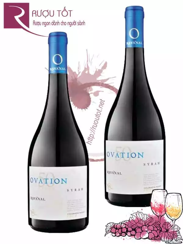 Vang Chile Ovation Ravanal 50 Năm Syrah Thượng hạng