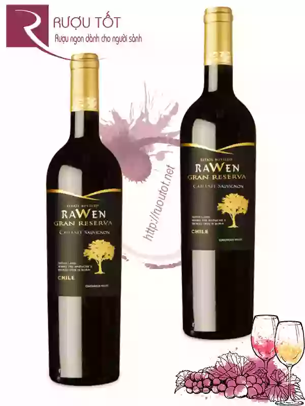 Rượu vang Rawen Chile Gran Reserva Cabernet Sauvignon