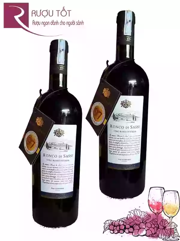Rượu Vang Ý Ronco Di Sassi 98 Điểm