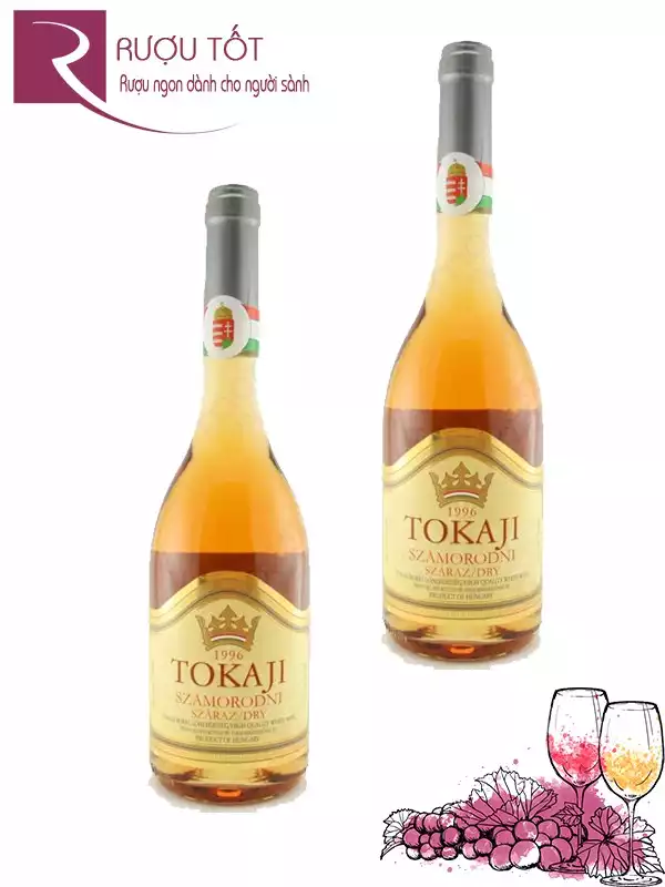 Rượu Vang Tokaji Szamorodni Szaraz Dry Hảo hạng