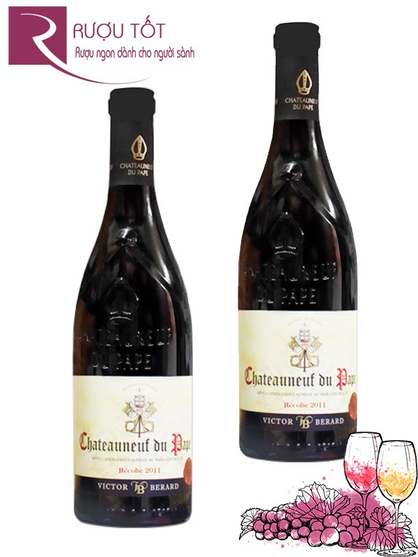 Rượu Vang Chateauneuf Du Pape Victor Berard Thượng hạng
