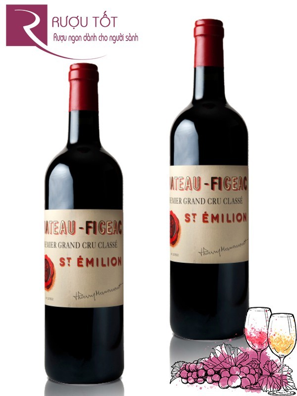 Vang Pháp Chateau Figeac Wine 1st Grand Cru Classe