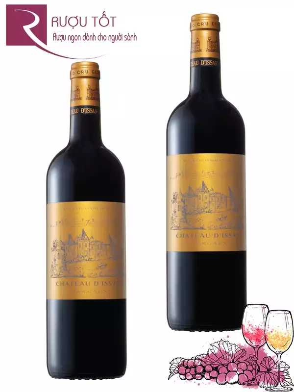 Rượu Vang Chateau d'Issan Margaux Grand Cru Classe 96 điểm