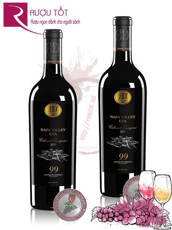 Rượu vang 99 Grand Cru Reserva Napa Valley USA Cabernet Sauvignon